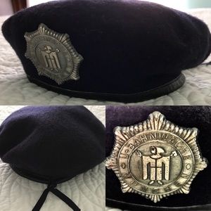Bret, Navy w/ Unique Emblem. German subway guard